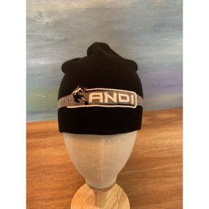 1990s Vintage AND1 Beanie Basketball Streetball Hat 90s Y2K